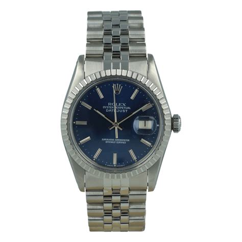 rolex 16030 blue|Rolex datejust 16030 price.